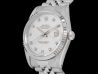 Rolex Datejust 36 Argento Jubilee Silver Lining Diamonds Dial 16234